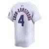 Pete Crow-Armstrong Chicago Cubs Nike 150th Anniversary Limited Jersey - White - Detail View