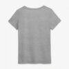 Tampa Bay Rays Logo Athletic Women's Official Logo Athletic V-Neck T-Shirt - Gray - Side View