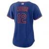 Francisco Lindor New York Mets Nike Women's Alternate Replica Jersey - - Detail View