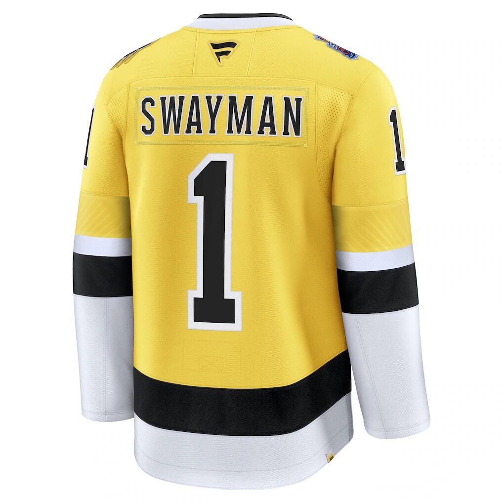 Jeremy Swayman Boston Bruins Fashion7 2026 NHL Stadium Series Premium Jersey