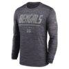 Cincinnati Bengals Nike Sideline Offensive Transition Velocity Dri-FIT Long Sleeve T-Shirt - Black - Side View