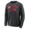 New England Patriots Fashion7 Halftime Lead Relaxed Heavyweight French Terry Sweatshirt - Black - Side View