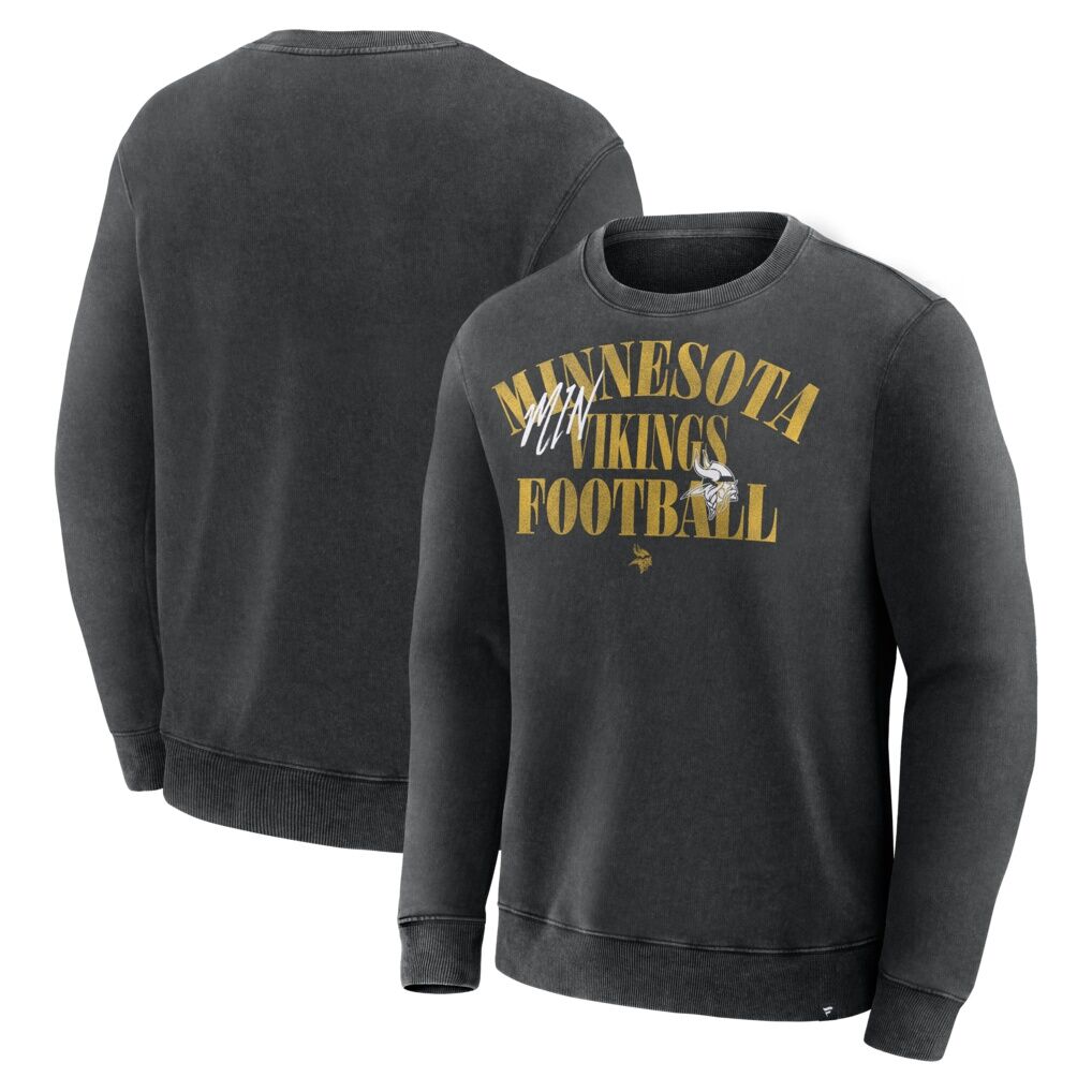 Minnesota Vikings Fashion7 Halftime Lead Relaxed Heavyweight French Terry Sweatshirt