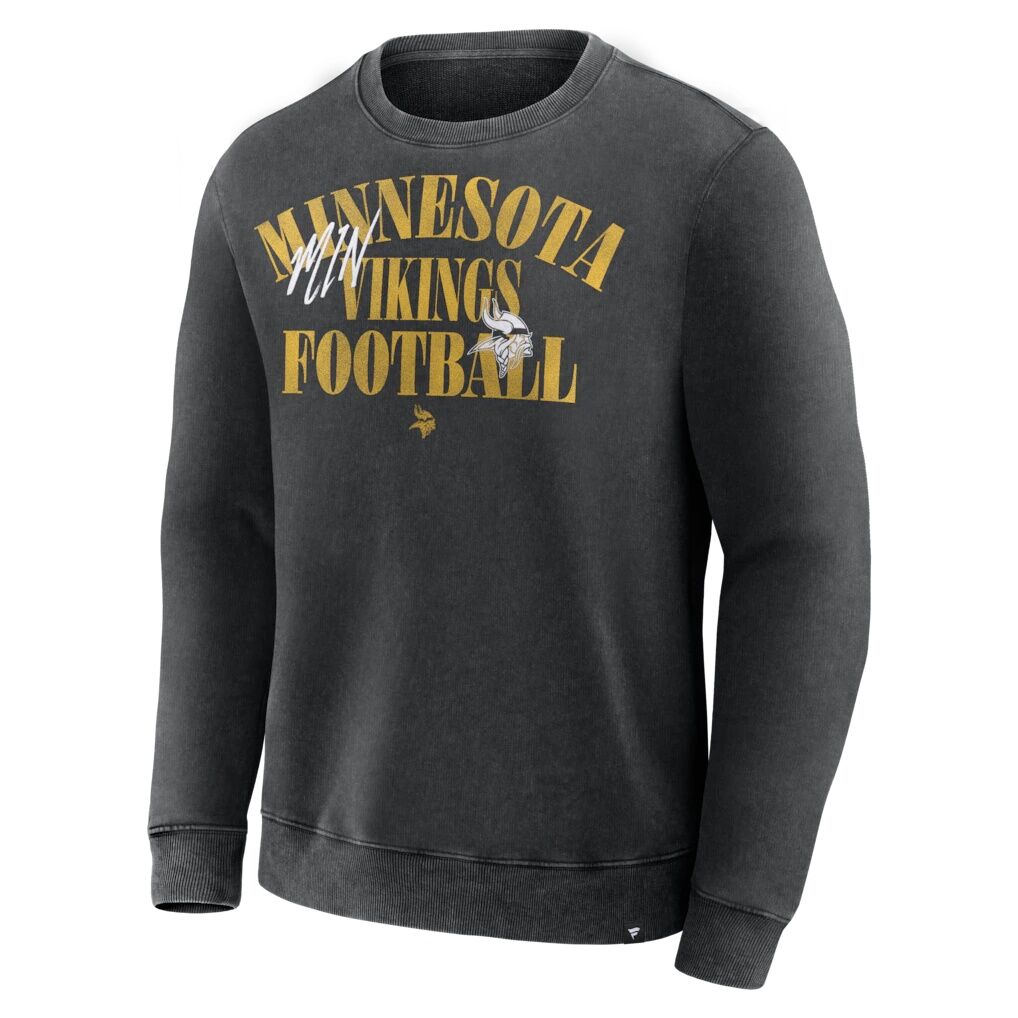 Minnesota Vikings Fashion7 Halftime Lead Relaxed Heavyweight French Terry Sweatshirt