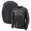 Las Vegas Raiders Fashion7 Halftime Lead Relaxed Heavyweight French Terry Sweatshirt - Black - Front View
