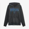 Tennessee Titans Fashion7 Relaxed Intense Rivalry French Terry Hoodie - Black - Side View