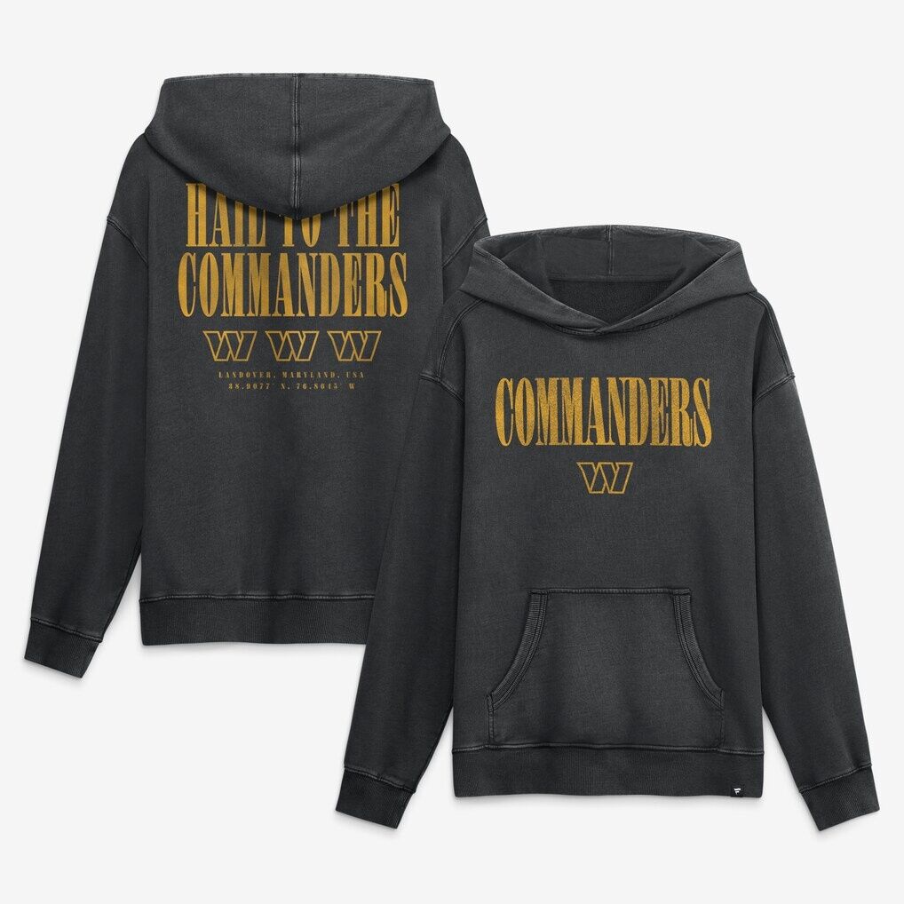 Washington Commanders Fashion7 Relaxed Intense Rivalry French Terry Hoodie
