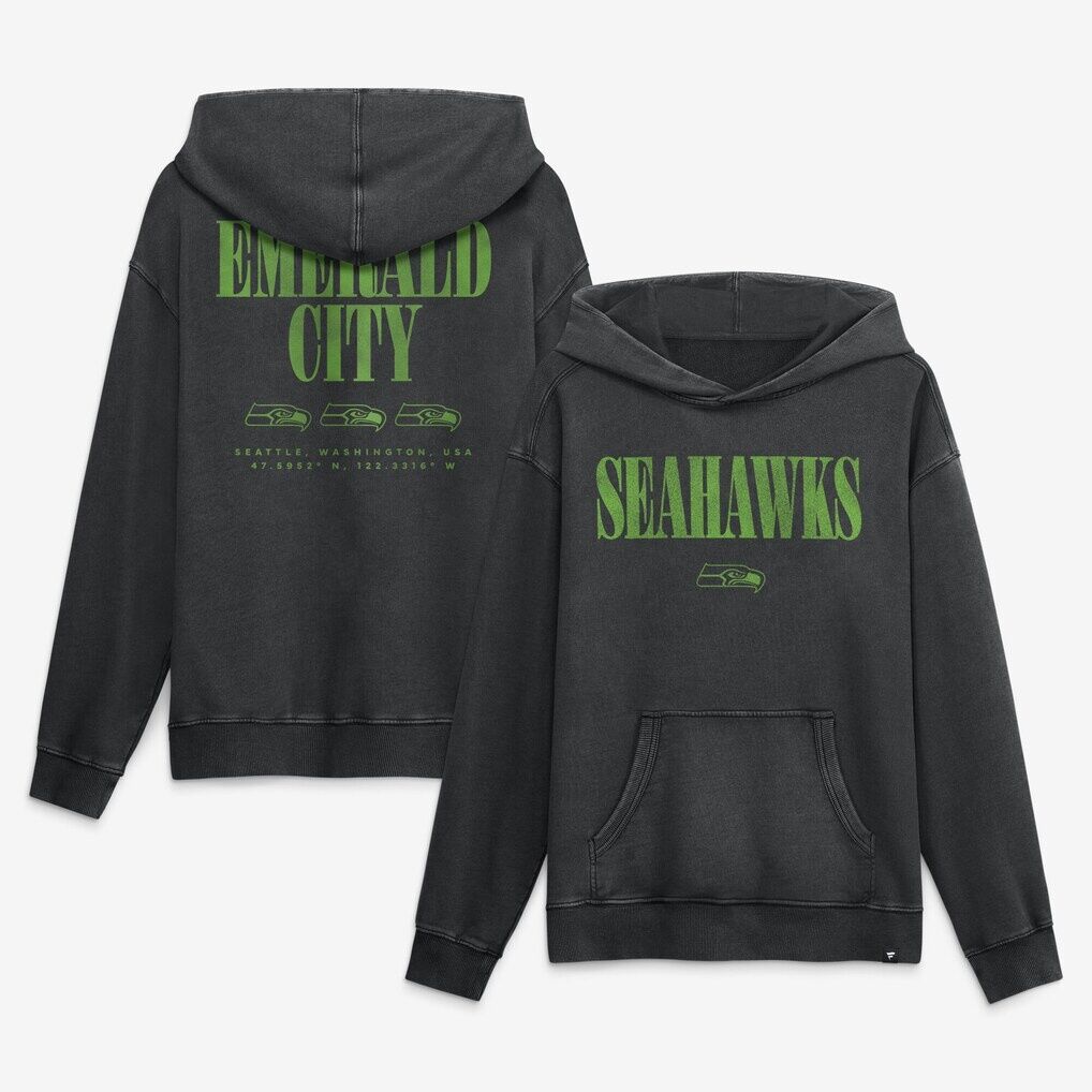 Seattle Seahawks Fashion7 Relaxed Intense Rivalry French Terry Hoodie