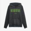 Seattle Seahawks Fashion7 Relaxed Intense Rivalry French Terry Hoodie - Black - Side View