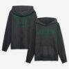 New York Jets Fashion7 Relaxed Intense Rivalry French Terry Hoodie - Black - Front View
