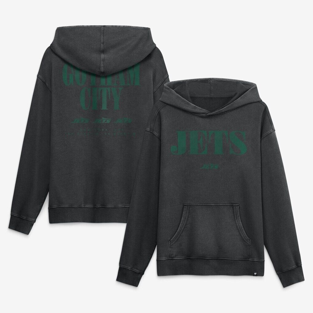 New York Jets Fashion7 Relaxed Intense Rivalry French Terry Hoodie