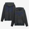 New York Giants Fashion7 Relaxed Intense Rivalry French Terry Hoodie - Black - Front View