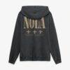 New Orleans Saints Fashion7 Relaxed Intense Rivalry French Terry Hoodie - Black - Alt2