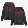 Houston Texans Fashion7 Relaxed Intense Rivalry French Terry Hoodie - Black - Front View