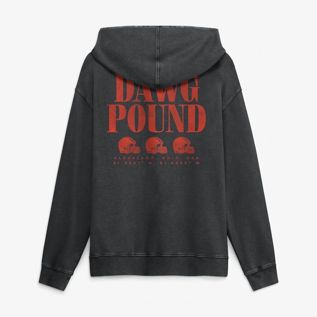 Cleveland Browns Fashion7 Relaxed Intense Rivalry French Terry Hoodie