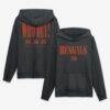 Cincinnati Bengals Fashion7 Relaxed Intense Rivalry French Terry Hoodie - Black - Front View