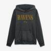 Baltimore Ravens Fashion7 Relaxed Intense Rivalry French Terry Hoodie - Black - Alt1