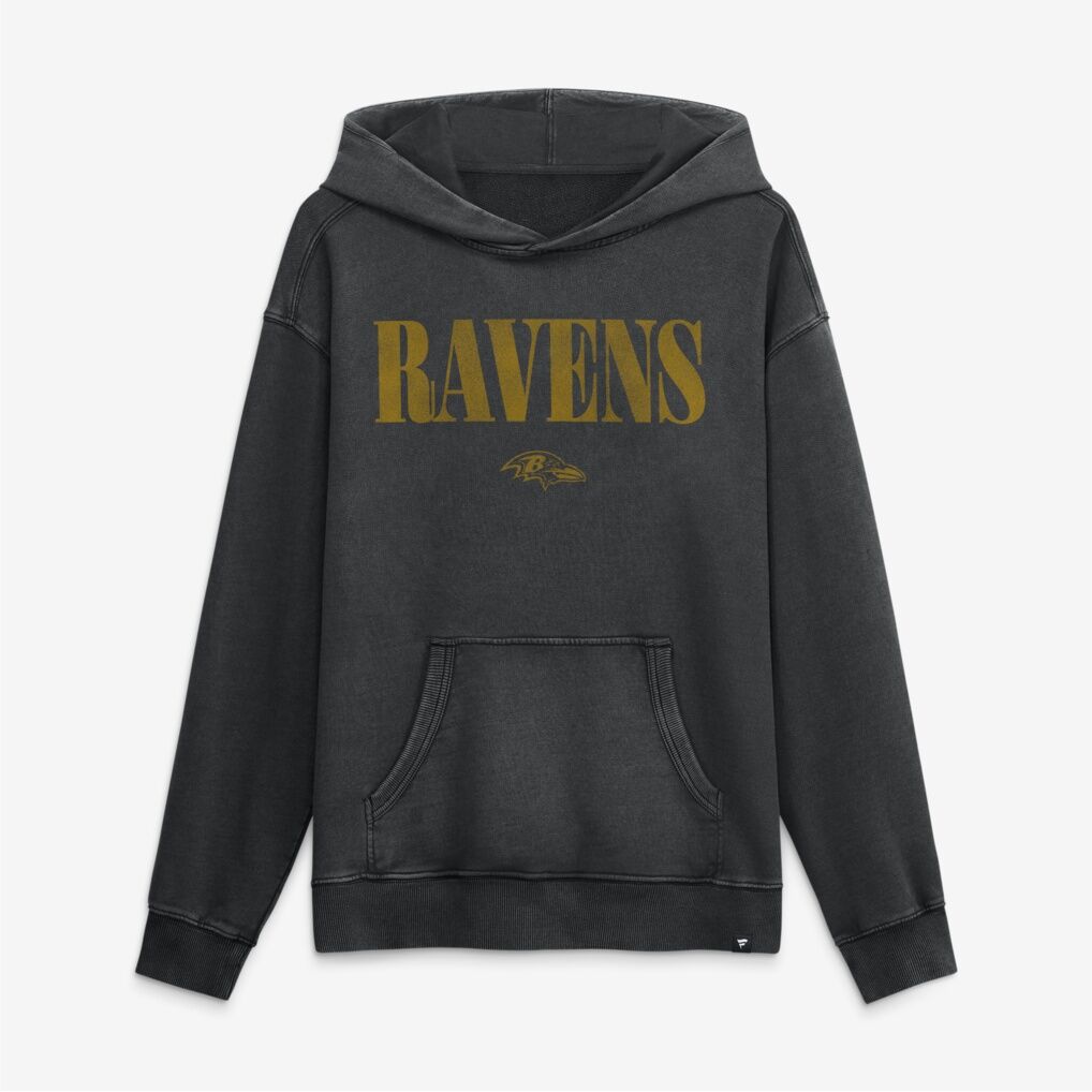 Baltimore Ravens Fashion7 Relaxed Intense Rivalry French Terry Hoodie