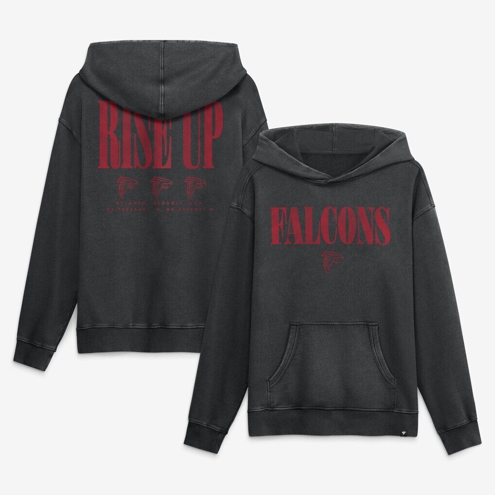 Atlanta Falcons Fashion7 Relaxed Intense Rivalry French Terry Hoodie