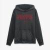 Atlanta Falcons Fashion7 Relaxed Intense Rivalry French Terry Hoodie - Black - Side View