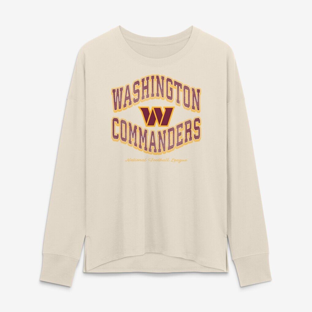 Washington Commanders Fashion7 Women's Heritage Gridiron Heron Legacy Long Sleeve T-Shirt