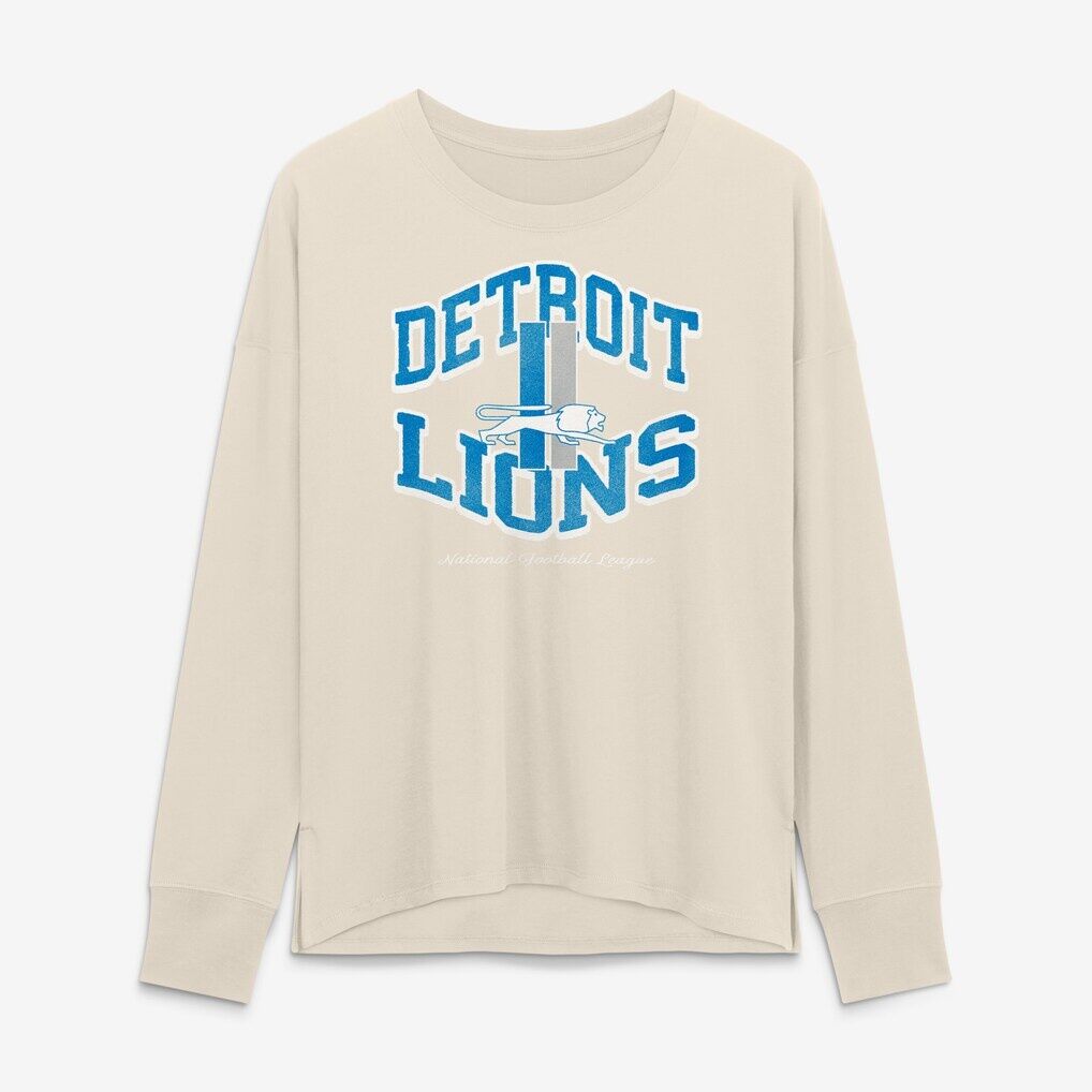 Detroit Lions Fashion7 Women's Heritage Legacy Long Sleeve T-Shirt