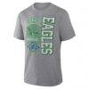 Philadelphia Eagles Fashion7 Tribute Direct Handoff Tri-Blend T-Shirt - - Alt1