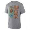 Chicago Bears Fashion7 Tribute Direct Handoff Tri-Blend T-Shirt - - Alt1