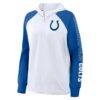 Indianapolis Colts Fashion7 Women's Cornerback Blitz​ Raglan Full-Zip Hoodie - - Side View