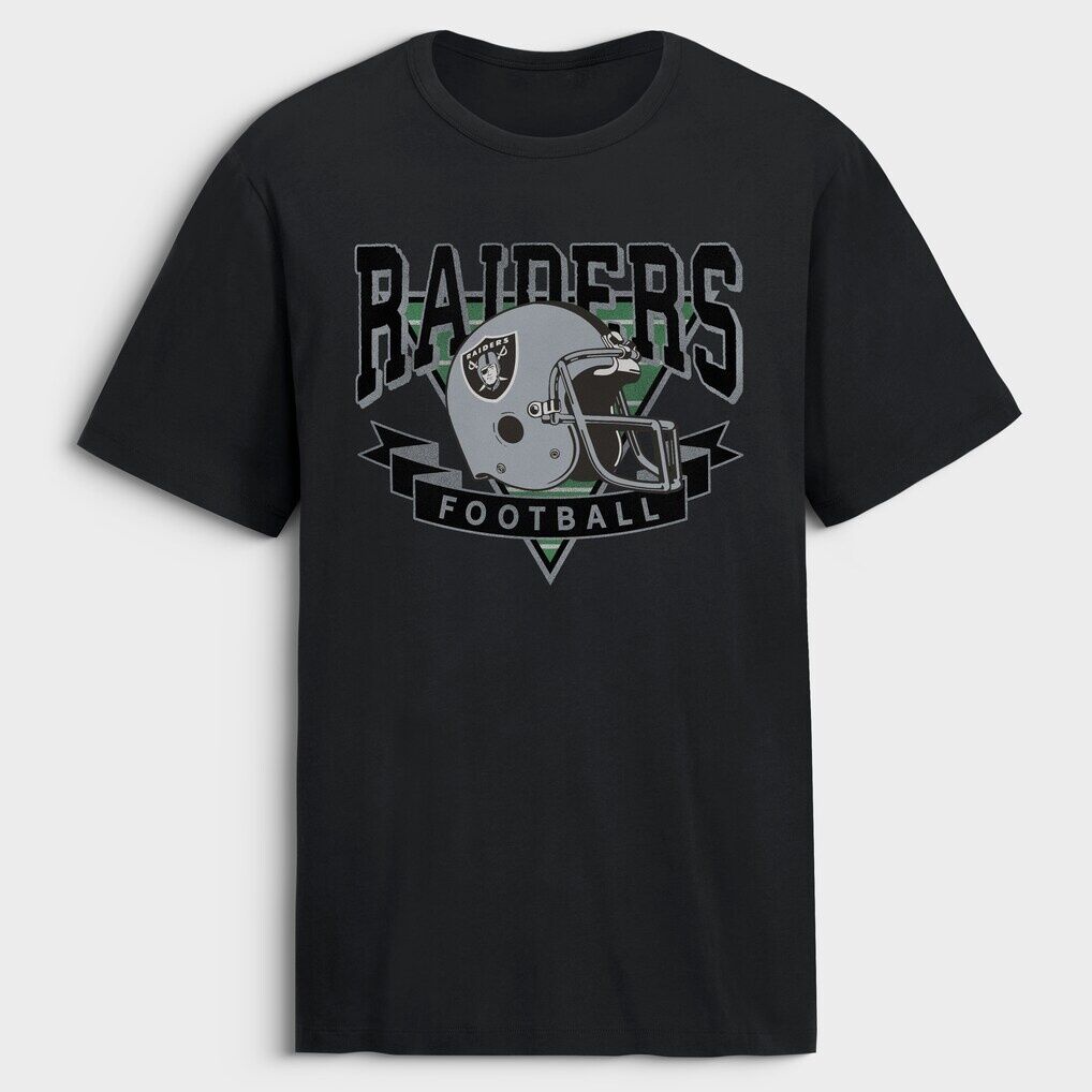 Las Vegas Raiders Fashion7 Old Fashion Rushing Legacy Cotton T-Shirt