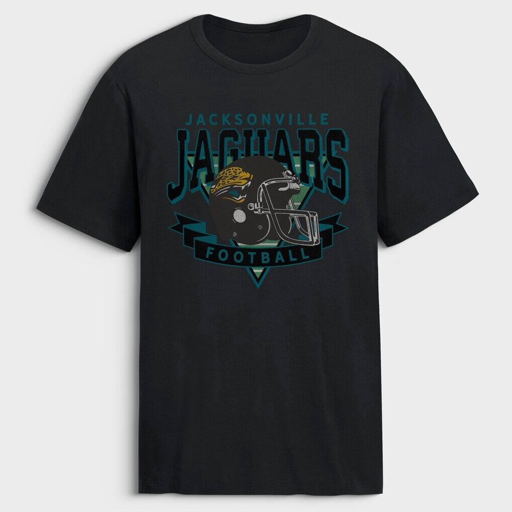 Jacksonville Jaguars Fashion7 Old Fashion Rushing Legacy Cotton T-Shirt
