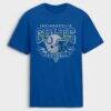 Indianapolis Colts Fashion7 Old Fashion Rushing Legacy Cotton T-Shirt - - Front View