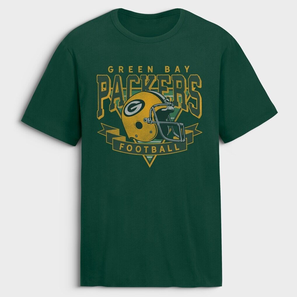 Green Bay Packers Fashion7 Old Fashion Rushing Legacy Cotton T-Shirt