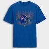 Denver Broncos Fashion7 Old Fashion Rushing Legacy Cotton T-Shirt - - Front View