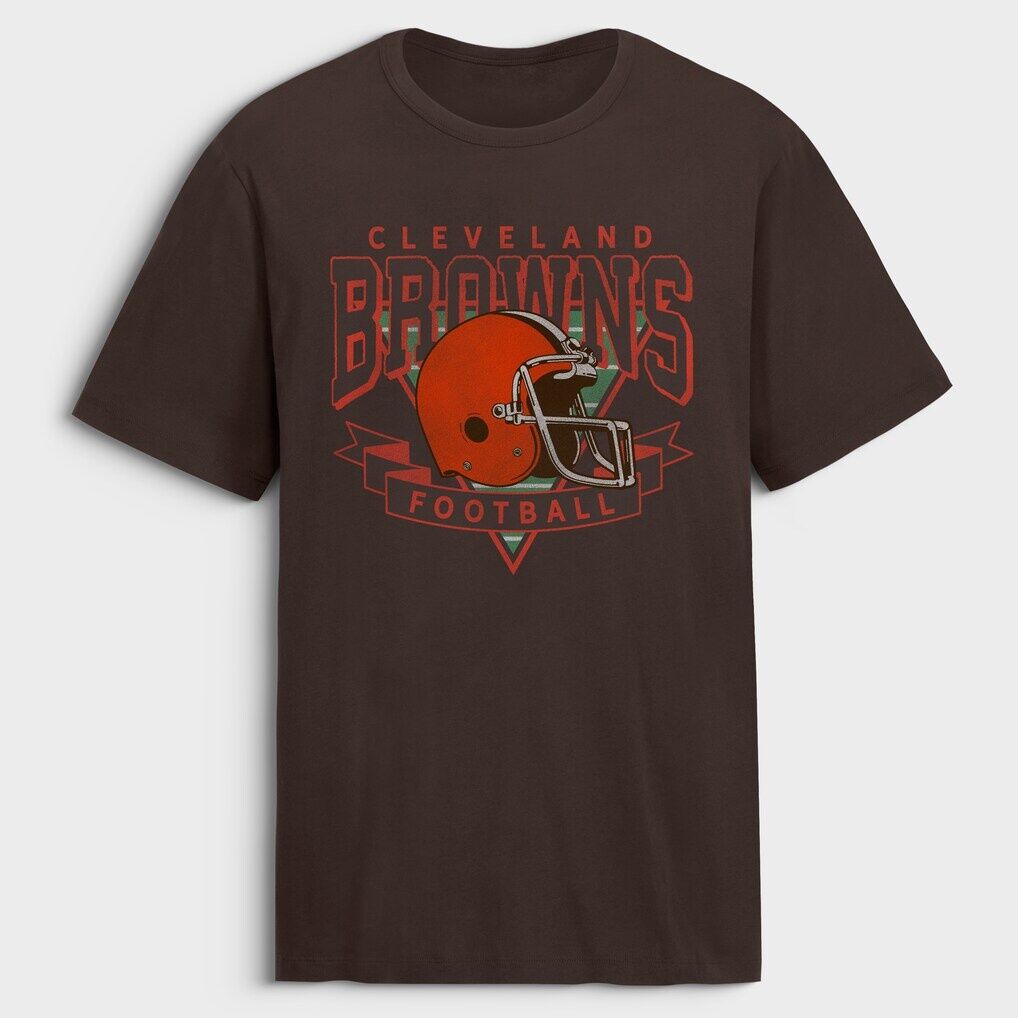 Cleveland Browns Fashion7 Old Fashion Rushing Legacy Cotton T-Shirt