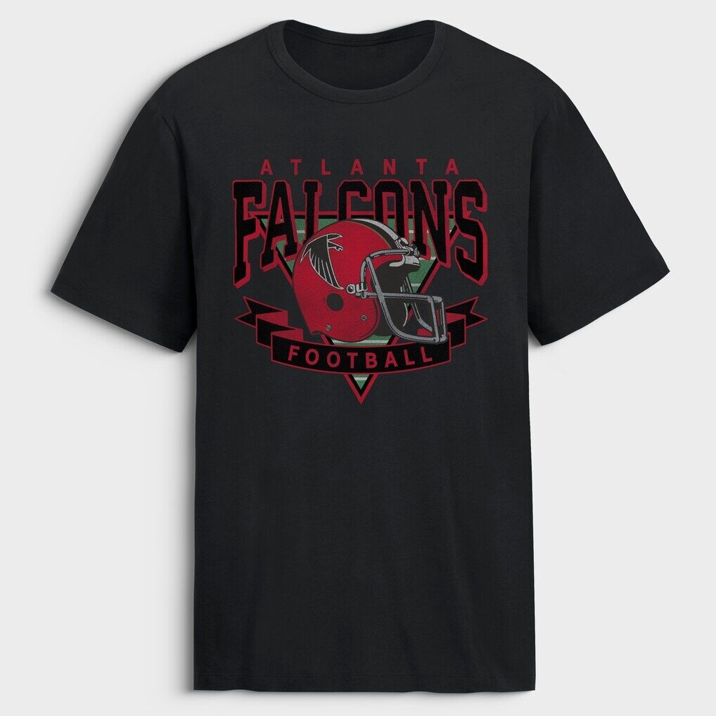 Atlanta Falcons Fashion7 Old Fashion Rushing Legacy Cotton T-Shirt
