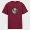 Arizona Cardinals Fashion7 Old Fashion Rushing Legacy Cotton T-Shirt - - Front View