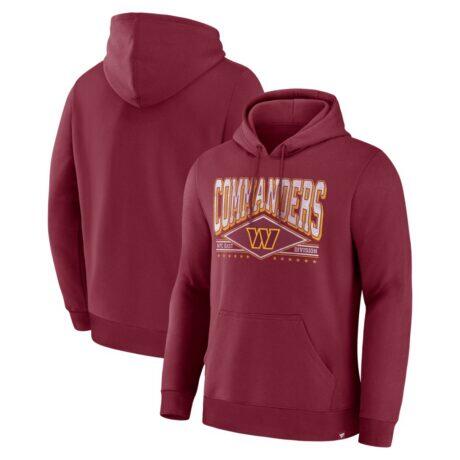 Washington Commanders Fashion7 Delay Of The Game Legacy Fleece Hoodie - - Front View