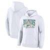 Miami Dolphins Fashion7 Delay Of The Game Legacy Fleece Hoodie - White - Front View