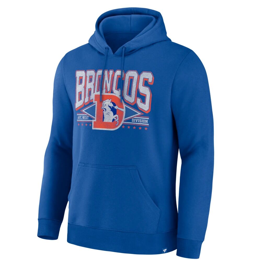 Denver Broncos Fashion7 Delay Of The Game Legacy Fleece Hoodie - Royal