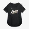 Baltimore Ravens Nike Women's Primetime Tri-Blend T-Shirt - Black - Alt1