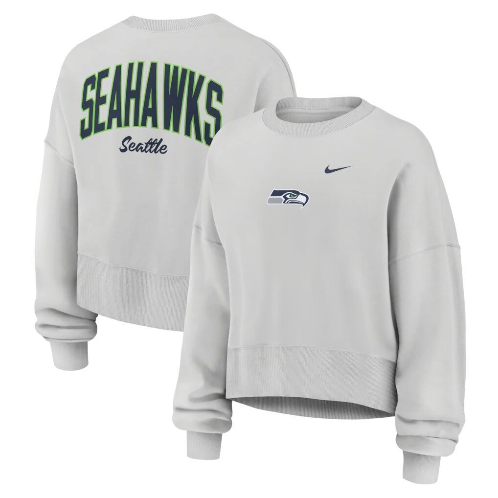 Seattle Seahawks Nike Women's Oversized Primetime Phoenix Fleece Sweatshirt