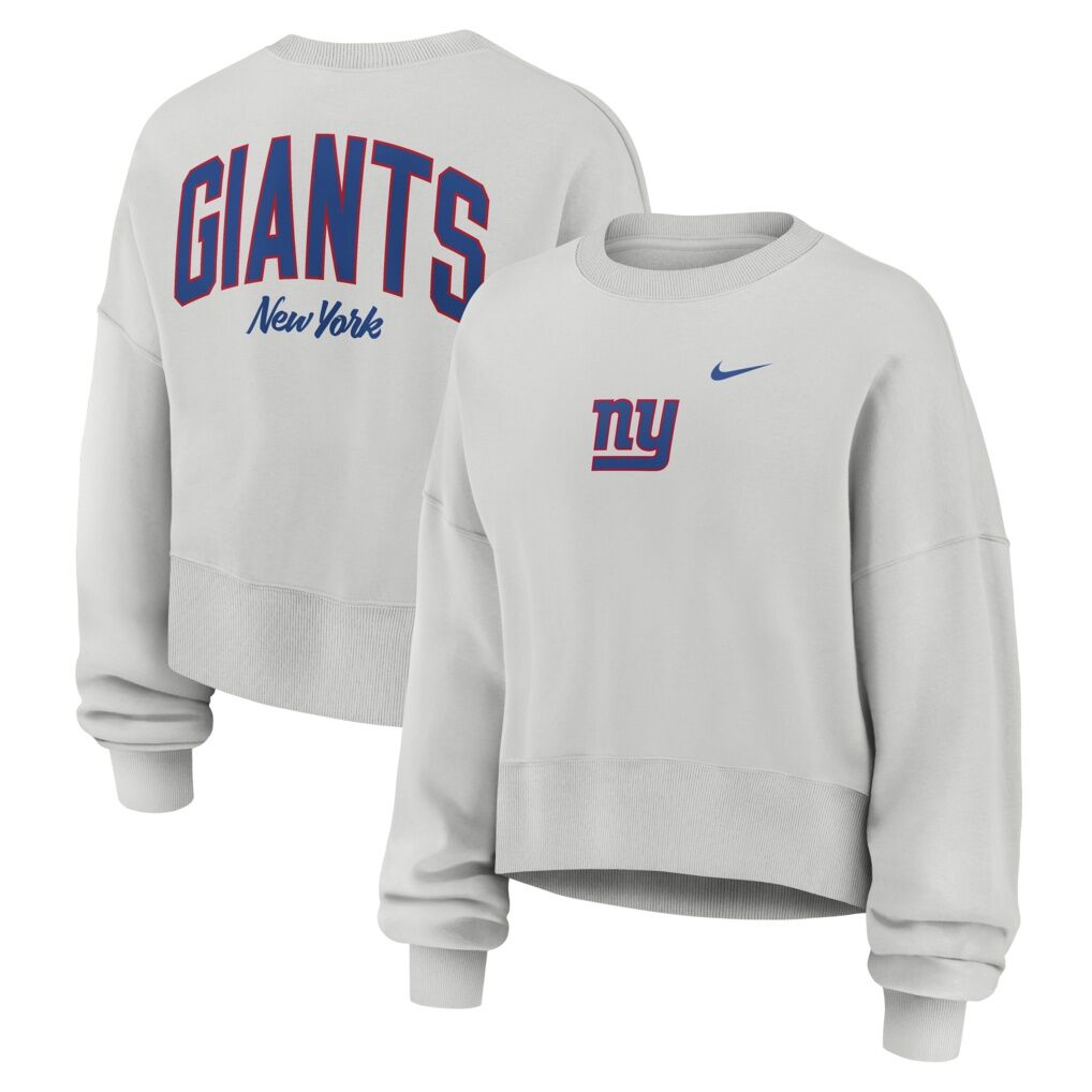New York Giants Nike Women's Oversized Primetime Phoenix Fleece Sweatshirt