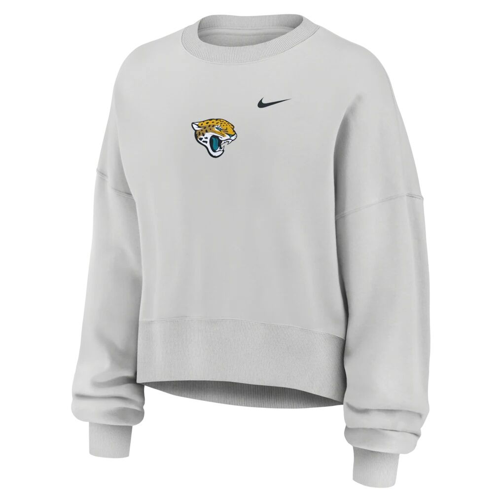 Jacksonville Jaguars Nike Women's Oversized Primetime Phoenix Fleece Sweatshirt