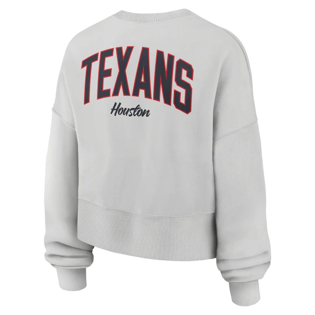 Houston Texans Nike Women's Oversized Primetime Phoenix Fleece Sweatshirt