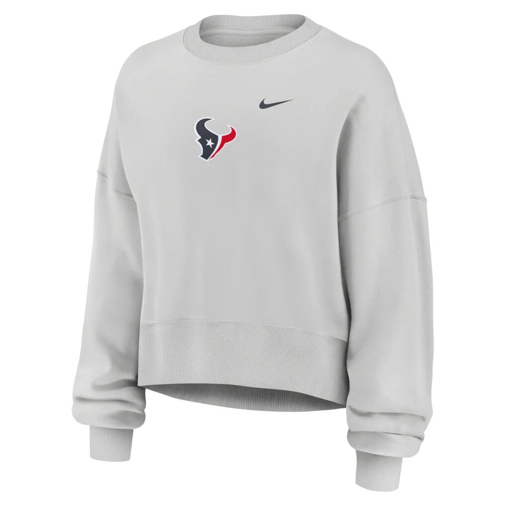 Houston Texans Nike Women's Oversized Primetime Phoenix Fleece Sweatshirt