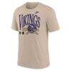 Minnesota Vikings Nike Rewind Tri-Blend T-Shirt - - Side View