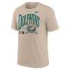Miami Dolphins Nike Rewind Tri-Blend T-Shirt - - Alt1