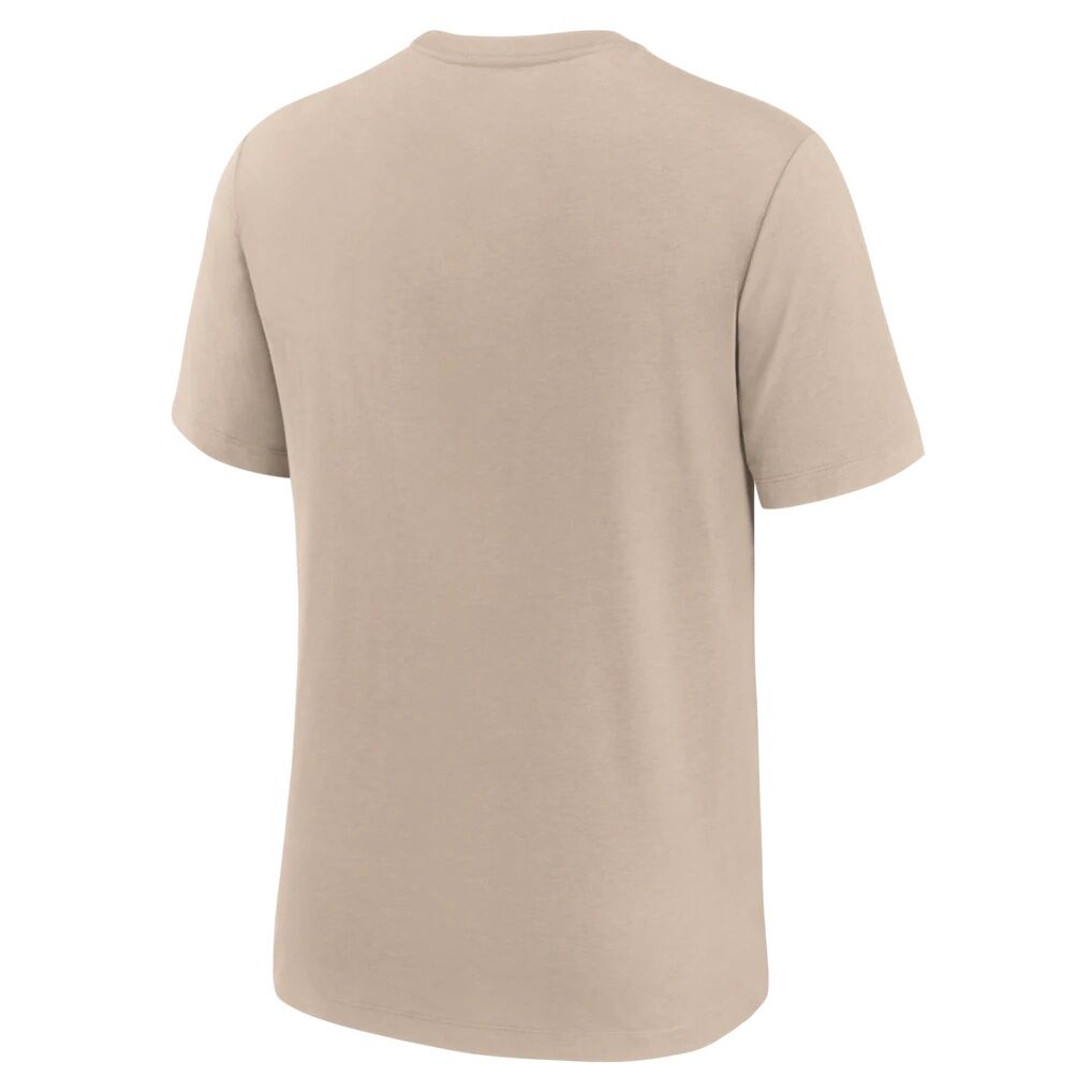 Miami Dolphins Nike Rewind Tri-Blend T-Shirt - Sand