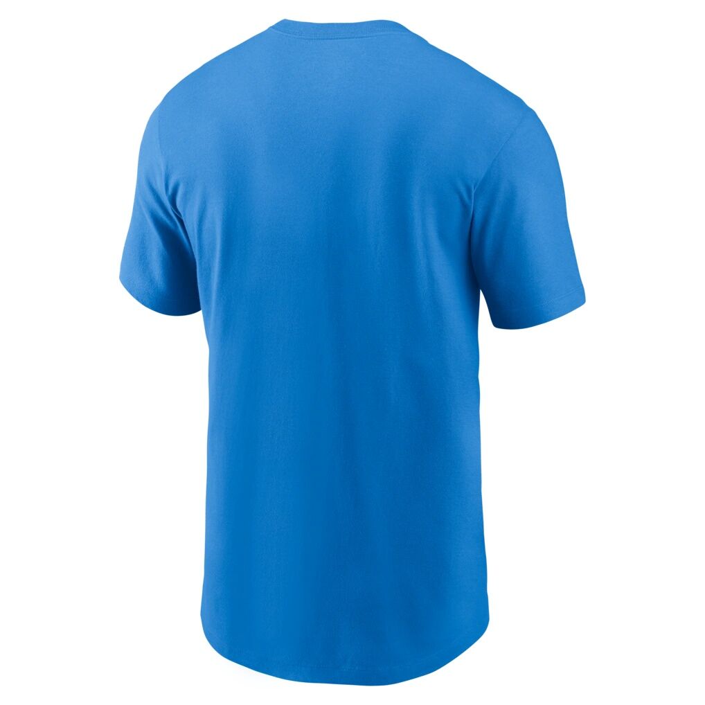 Los Angeles Chargers Nike Rewind Team Spirit Essential Cotton T-Shirt - Powder Blue